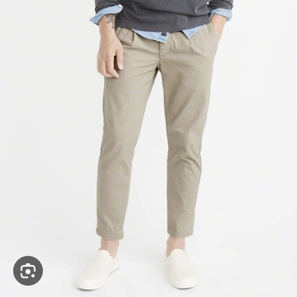 Mens Linen Chino Slacks Pants